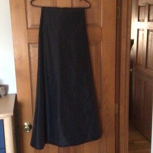 INC International Concepts Black A-Line Skirt